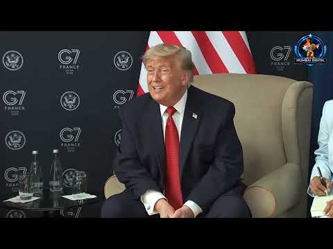 G7 Summit In France Trump ne ki Modi ki Tareef
