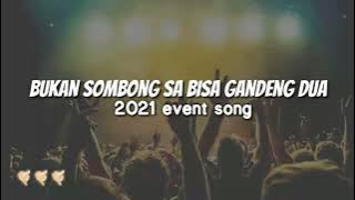 Bukan sombong sa bisa gandeng dua lagu acara tik tok party jump 2021