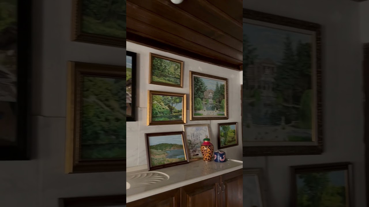 This is how Turkish kitchen look with art 