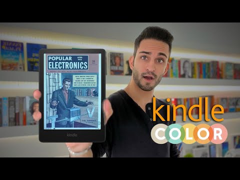 Videó: A Kindle Paperwhite képes színes képeket mutatni?