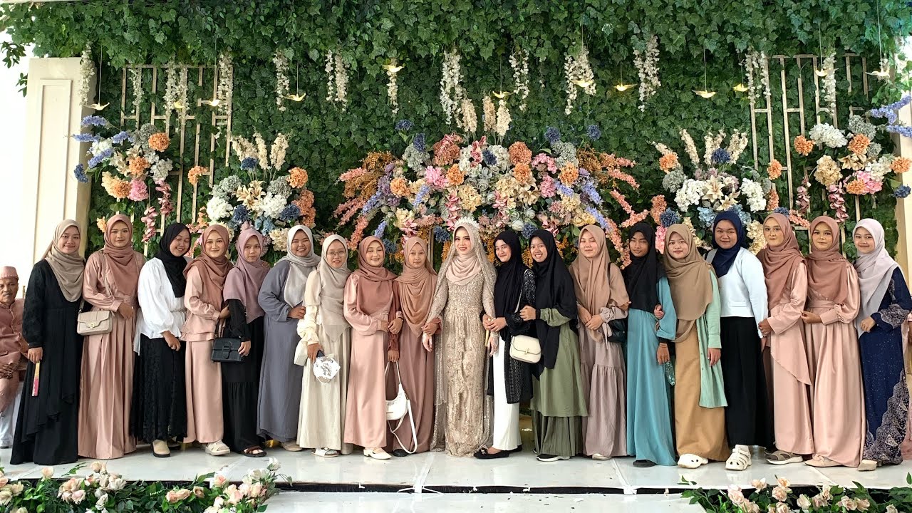 Vlog spesial wedding qisti🤍 || Derustic25