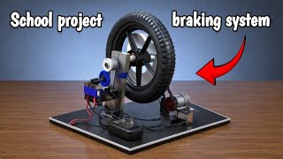 braking system school project l College project l School project l #project l #experimnent