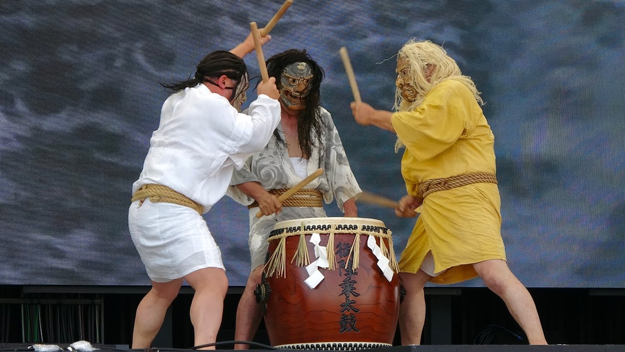 大阪・関西万博】R7.8.27 御陣乗太鼓 輪島市名舟町に伝わる郷土芸能