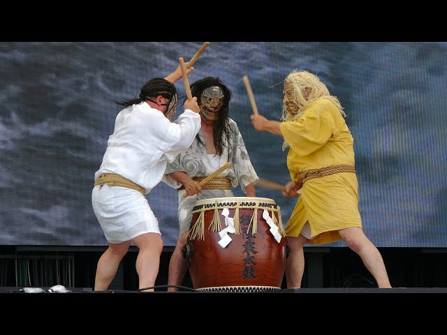 大阪・関西万博】R7.8.27 御陣乗太鼓 輪島市名舟町に伝わる郷土芸能