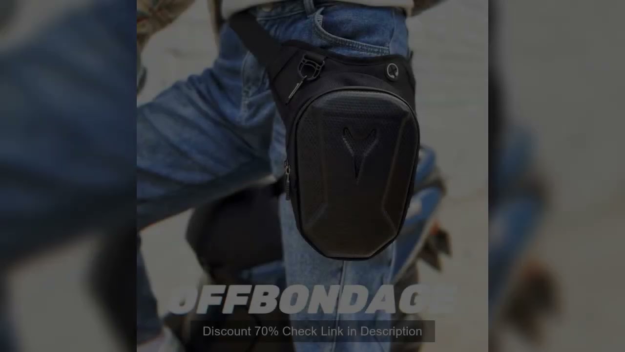 Tactical Leg Bag Men's Riding Motorcycle Motorcycle Multifunctional Waterproof Gaiters Cross body St