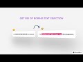 CSS Tips That Will Make You a Smarter Developer | Customize Text Selection