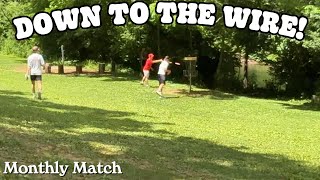 The Most Competitive Monthly Match Yet! | Monthly Match (Camp Olympic Park) #discgolf
