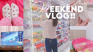 WEEKEND VLOG 🌴 | cozy days at home, f1, window shopping and reset routine screenshot 3