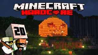 Thử Thách 100 Ngày Sinh Tồn Và Xây Dựng Minecraft 1.19 Siêu Khó Ngày 20: Cùng Đón Halloween Nào