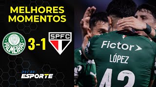 PALMEIRAS 3 X 1 SĂO PAULO | MELHORES MOMENTOS | PAULISTĂO 2026
