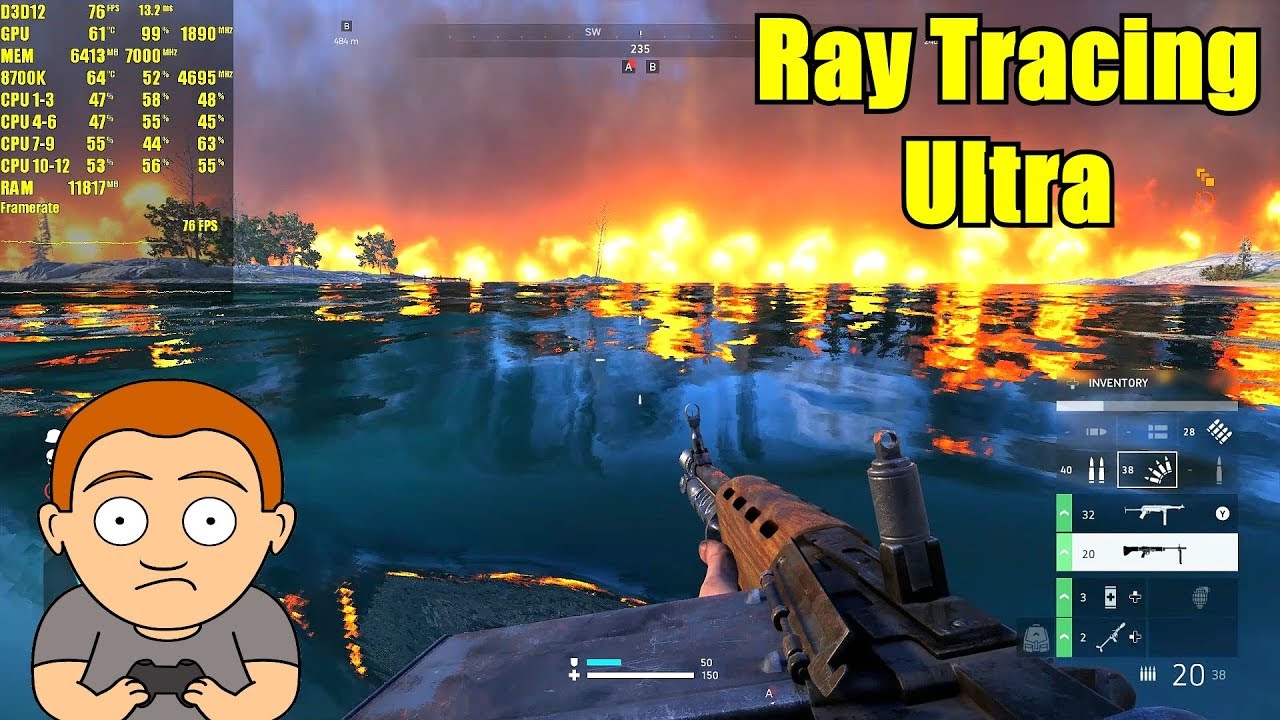 Battlefield 5 Firestorm RTX Ray Tracing Ultra RTX 2080 TI FPS ...