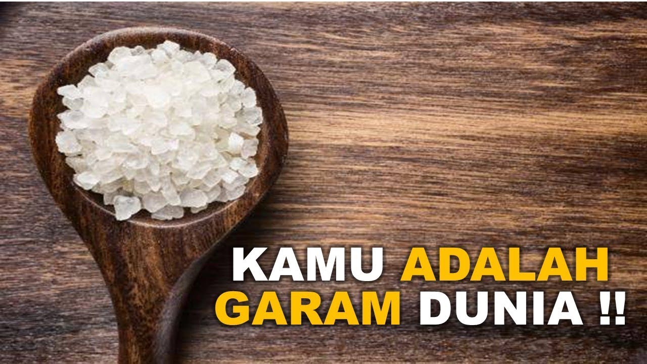 Khotbah Kristen Terbaru Kamu Adalah Garam Dunia Youtube
