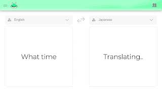 What time - Unlock and learn Japanese language skills with flashcards screenshot 2