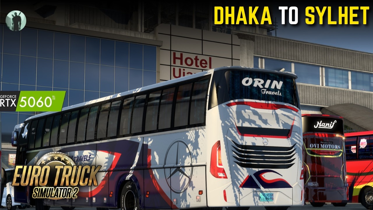 Dhaka To Sylhet Trip with Merce 1623 in Euro Truck Simulator 2 with Ultra Graphics in RTX 5060 Ti