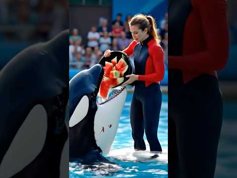 Watermelon For ORCA Show Number One In Marina Park 2025 Orca Dolphin Jessica Aishorts
