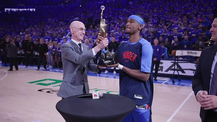 Shai Gilgeous-Alexander receives the 2024-25 NBA MVP award | NBA on ESPN