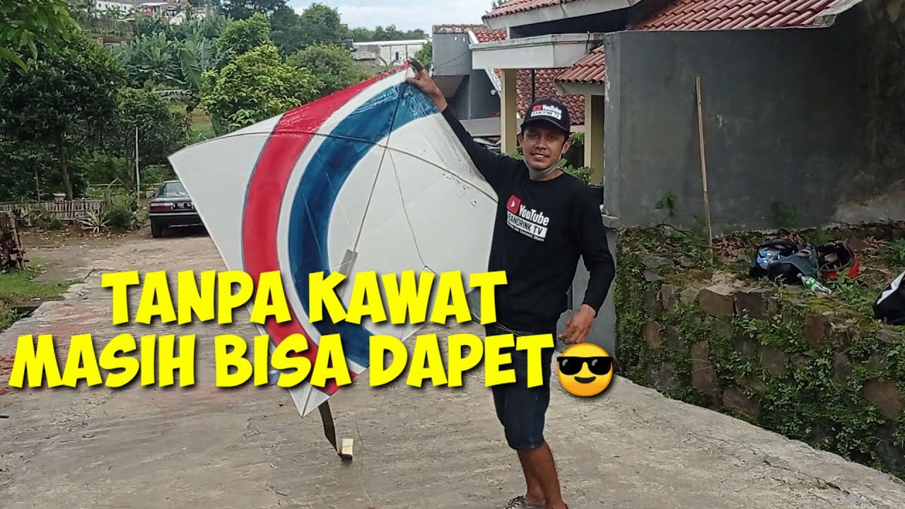 bandangan layangan bomber lapak hongkong cikadut