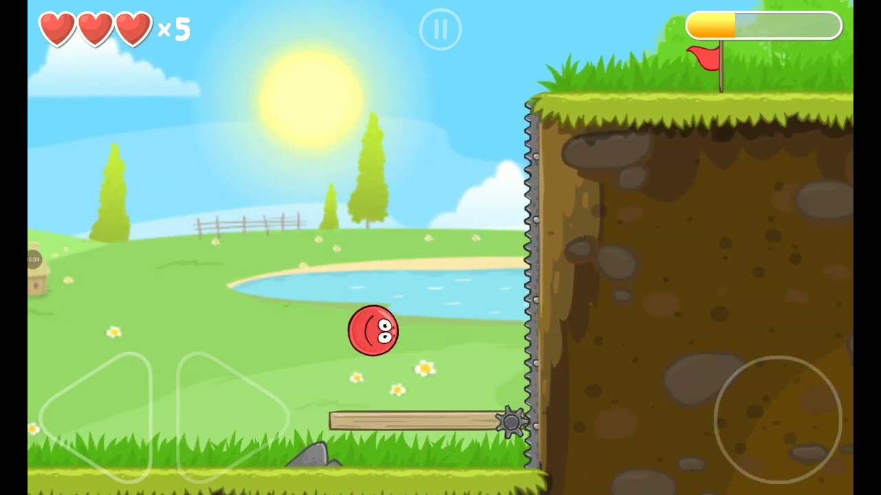 Red ball 4 levels 6-10 failed attempt03