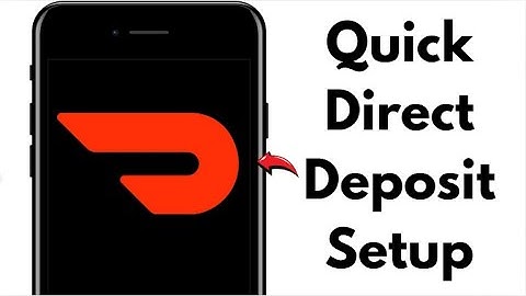 NEW! Set Up Direct Deposit for DoorDash – Easy Guide (Working 2025)