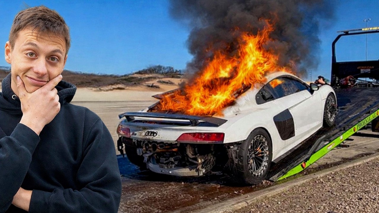 I Bought a Twin Turbo AUDI R8 (It burnt down) - YouTube