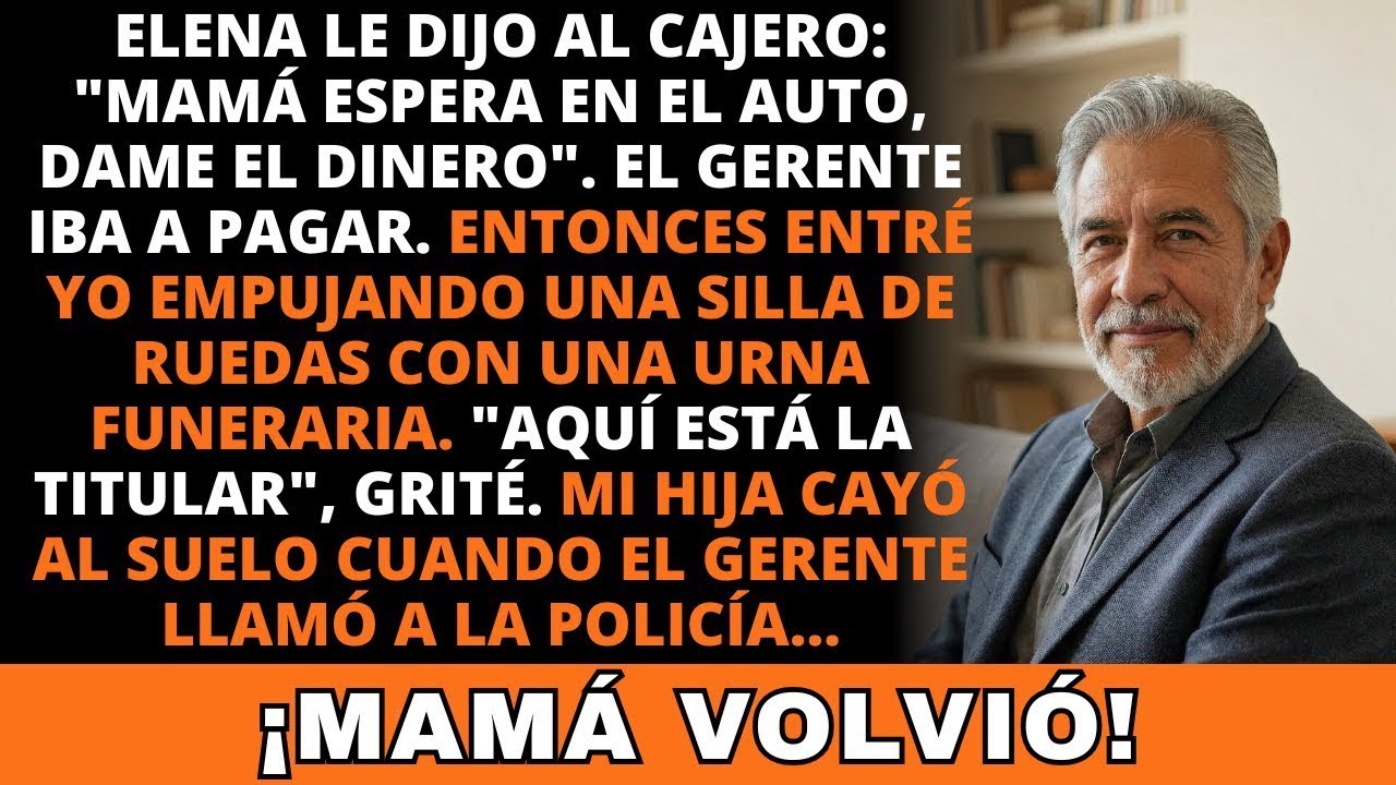 Mi Esposa Murió Hace 10 Años… Mi Hija Cobraba Su Pensión. Ayer Llevé A Mi “Esposa” Al Banco.