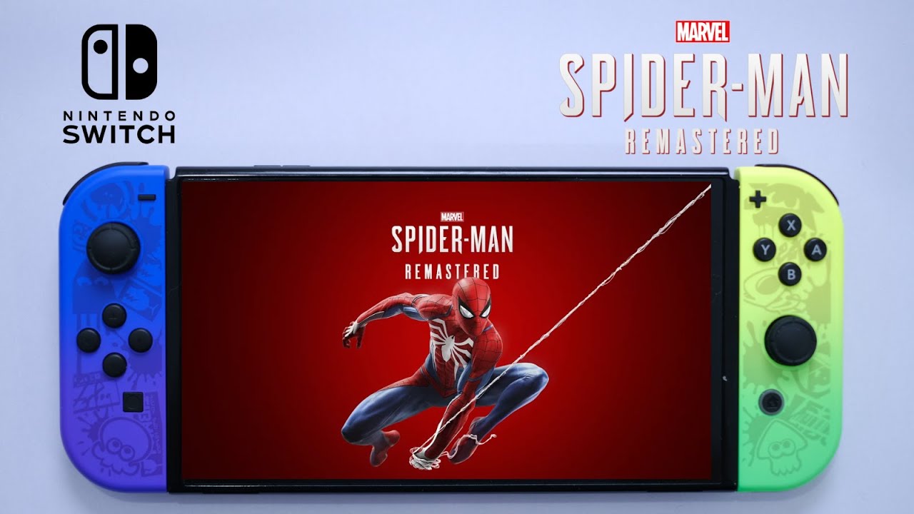 SPIDER-MAN REMASTERED Nintendo Switch Gameplay - YouTube