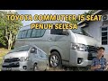 Toyota commuter van 15 seat di malaysia