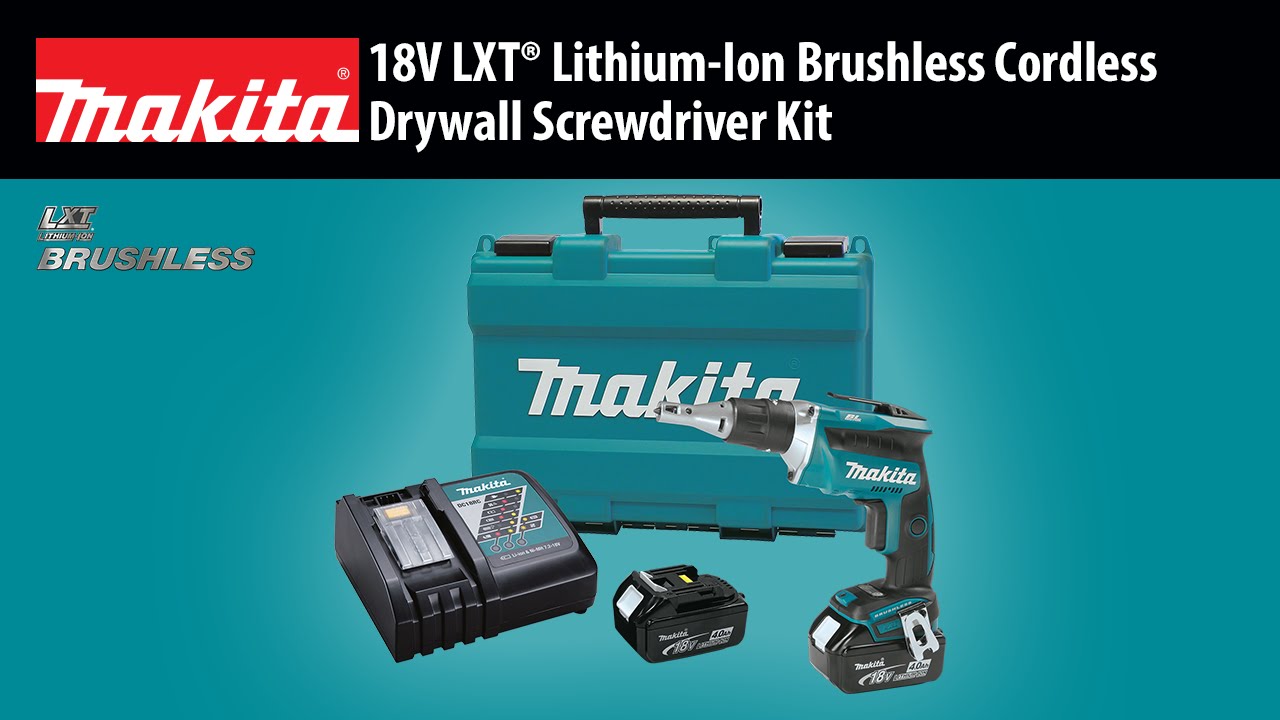 Makita 18V LXT 2pc Combo Kit with Collated Auto Feed Screwdriver Magazine  XT255TX2 from Makita Acme Tools