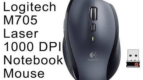 Logitech M705 wireless notebook mouse, comparison with MX Performance