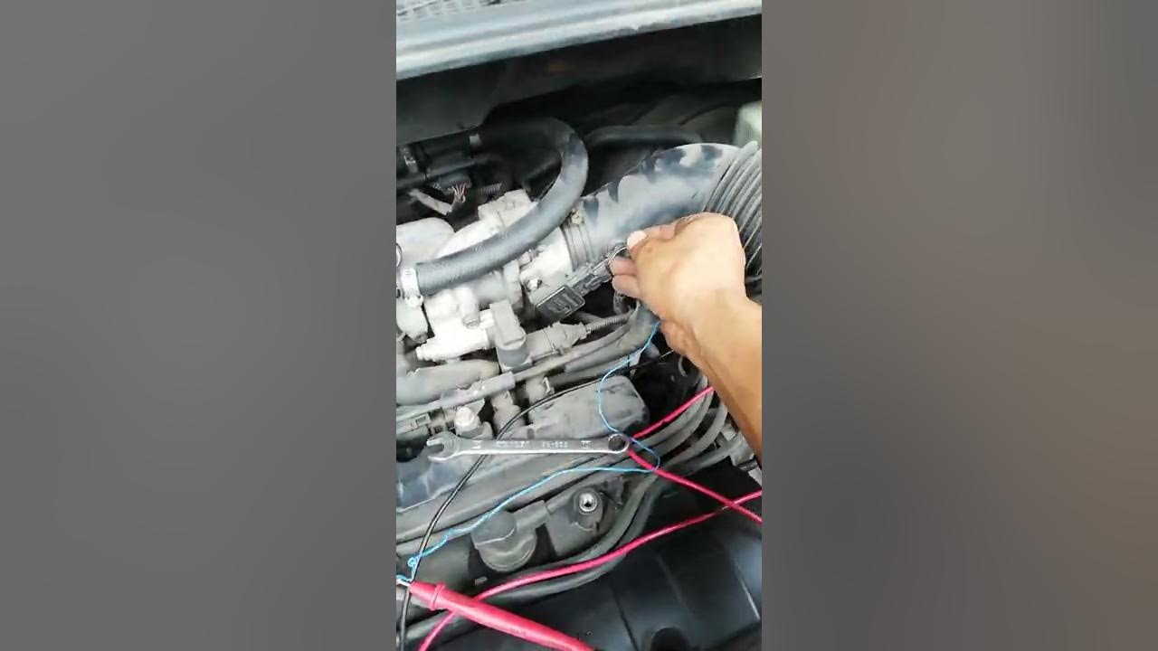prueba del sensor map y tps kia sportage 2008 - YouTube