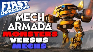 Combatting Monsters with Mecha - Mech Armada - First Impressions