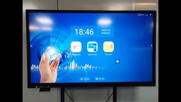 Interactive Smart Panel Display For Education Testing