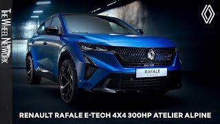 2025 Renault Rafale Atelier Alpine Reveal – 300 hp Plug-in Hybrid Crossover Coupe