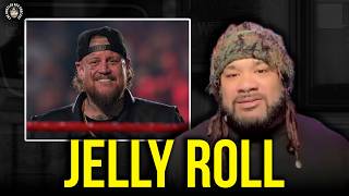 Jacob Fatu Reacts Jelly Roll’s Humility Seeing Him Help Clean the Ring