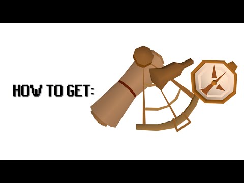How to get the watch, chart and sextant in Old School RuneScape
