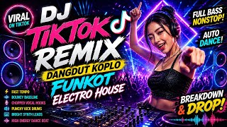 Download lagu 🎵 DJ TIKTOK REMIX | Dangdut Koplo x Funkot x Electro House 🔥 Full Bass
