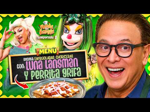 Enfrijoladas Choriceras IN SHORT 👌 with Perrita Grifa and Luna Lansman at Fonda Los Amigos T.2 - ...