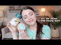EMPTIES... what I keep repurchasing + why you need them in your life