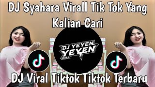 DJ SYAHARA - ENGKAU LAH GADIS PUJAAN REMIX FULL BASS VIRAL TIKTOK TERBARU 2026