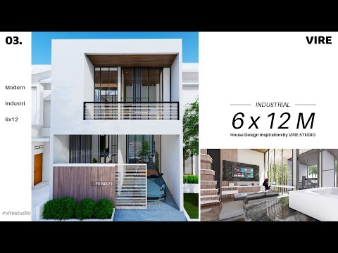 desain-rumah-6x12-industrial-modern.-2-lantai