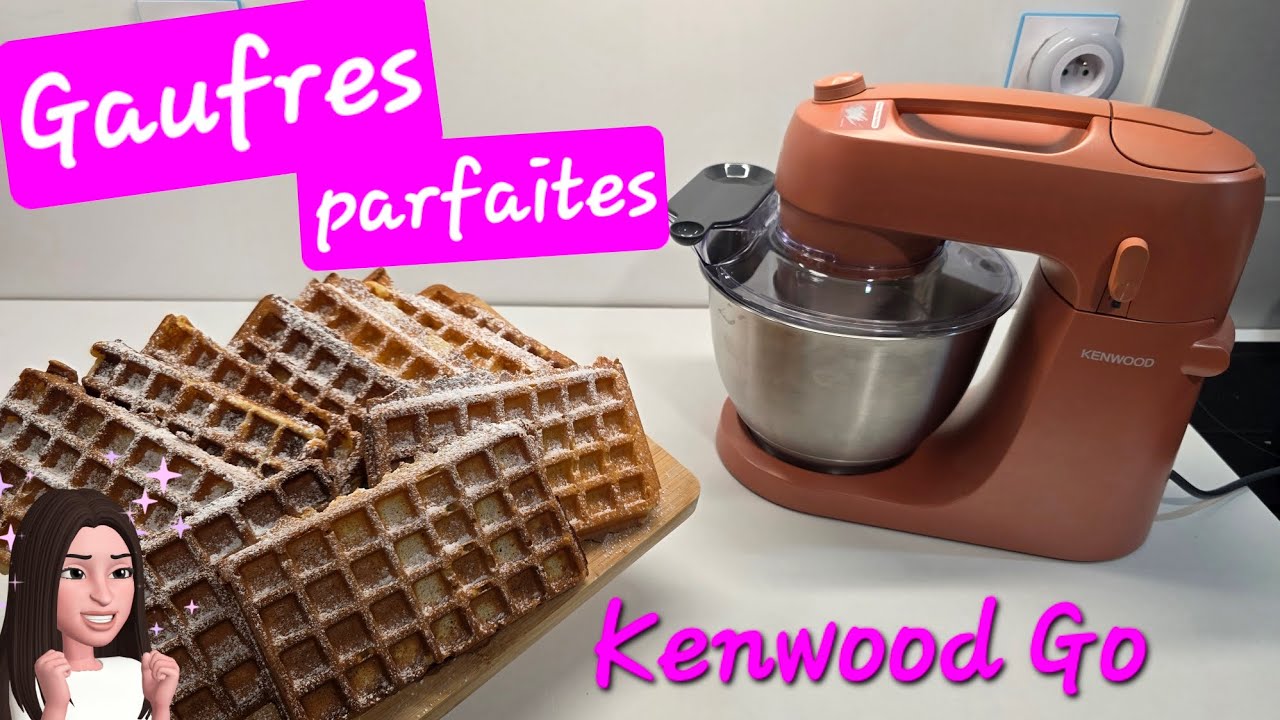 Gaufres maison croustillantes |      Kenwood Go + Optigrill 4en1 XL