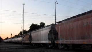 Trio of SD40-2s Leading NS G33 Elephant Style Waynesboro, GA 6/14/13