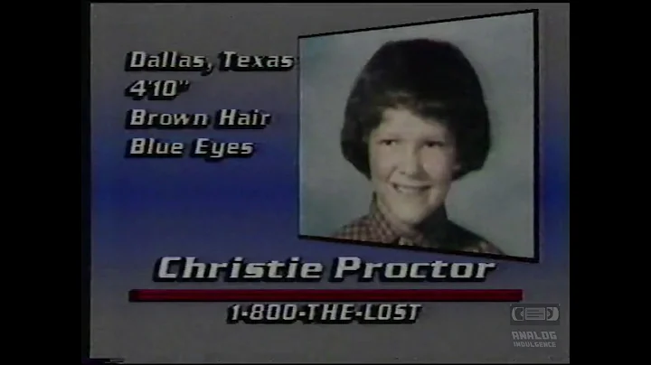 Missing | Christie Proctor | 1986