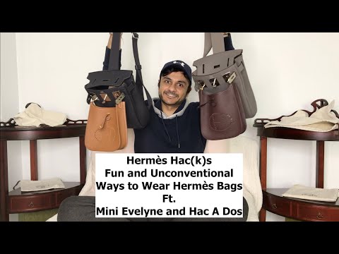 how to wear hermes evelyne bag