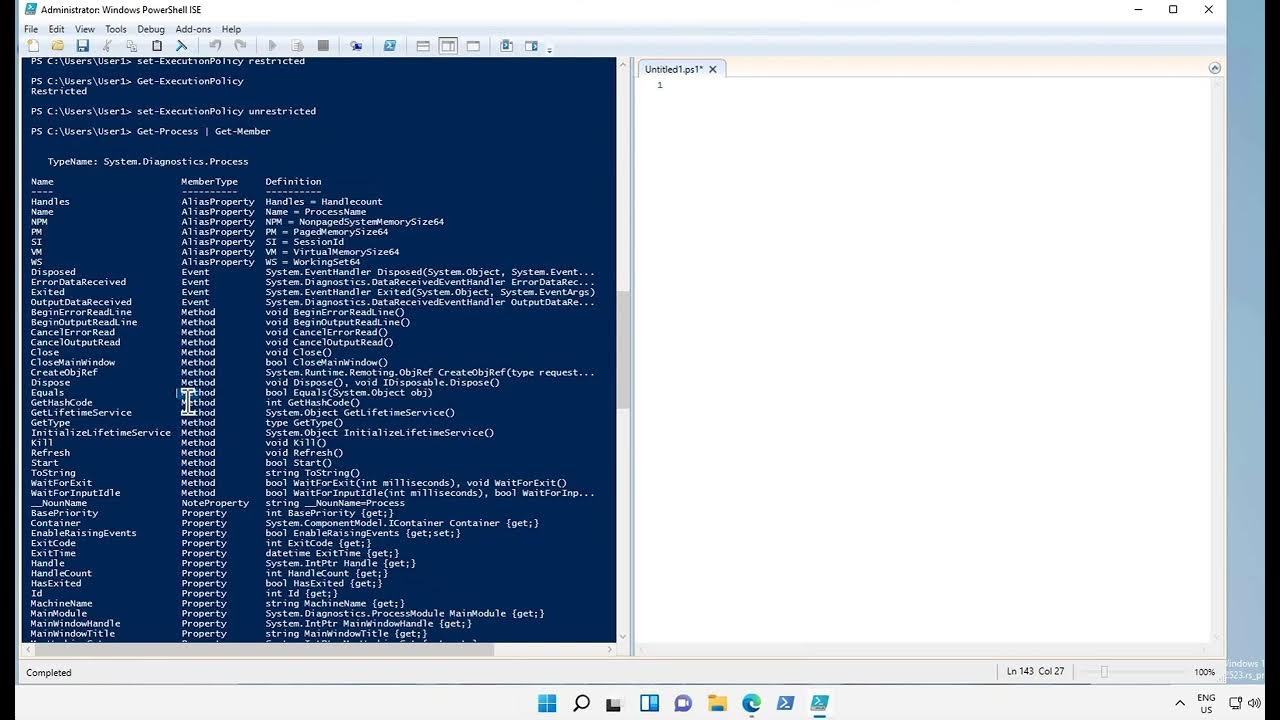 9 using powershell for windows administration youtube