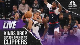 Flat third quarter dooms Kings in season-opening loss to Clippers | NBC Sports California