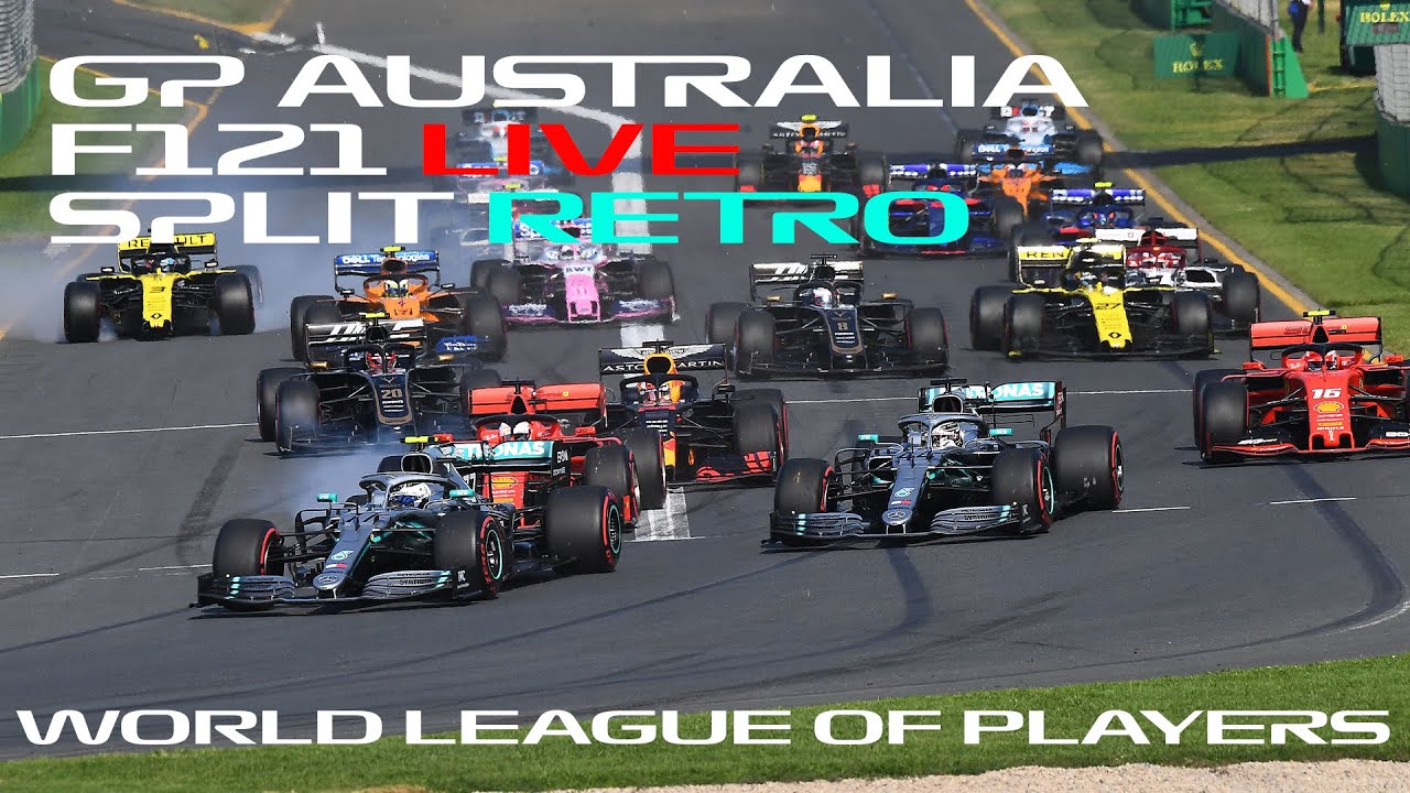 f121 Live #1 GP 1 Australia sezon 1 split RETRO World League of Players ...