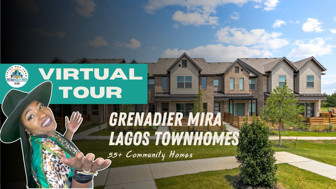 Grenadier Mira Lagos Townhomes in Grand Prairie