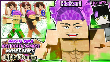 Hakari Kinji DANCE and IDLE DEATH GAMBLE Domain Expansion inside Minecraft Jujutsu Kaisen!
