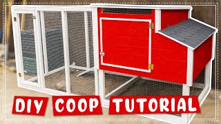 DIY Chicken Coop + Run | How To Build